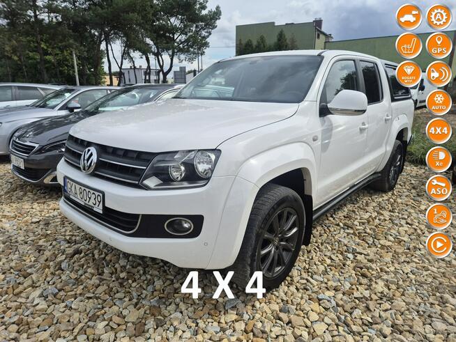 Amarok 2.0 TDI 180km 4x4 DSG skóra NAVI serwis 2013 Tychy - zdjęcie 1