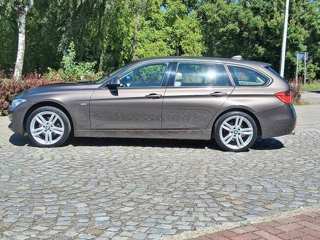 BMW 320d 184KM Modern X-Drive Jasne Skóry Navi El klapa Zare Słupca - zdjęcie 8