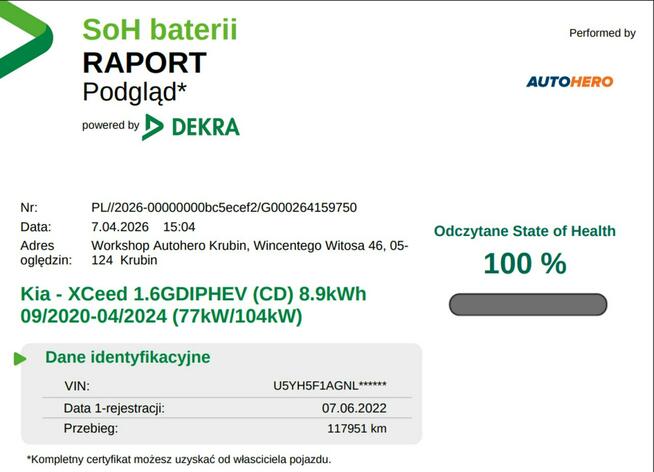Kia XCeed PHEV full LED navi klima auto kamera i czujniki parkowania Warszawa - zdjęcie 5