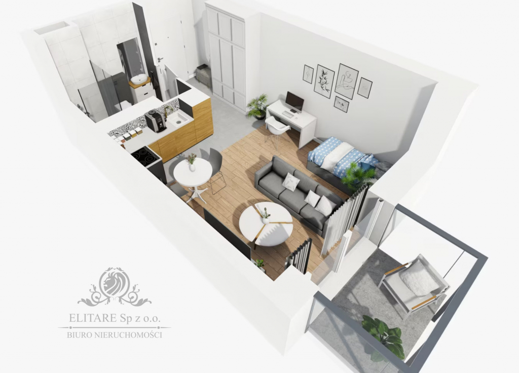 Mieszkanie 27,45m2 ,1 pok. w Centrum Wrocławia/Stare Miasto Wrocław - zdjęcie 9