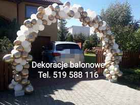 dekoracje balonowe,bramy z balonów Września - zdjęcie 1