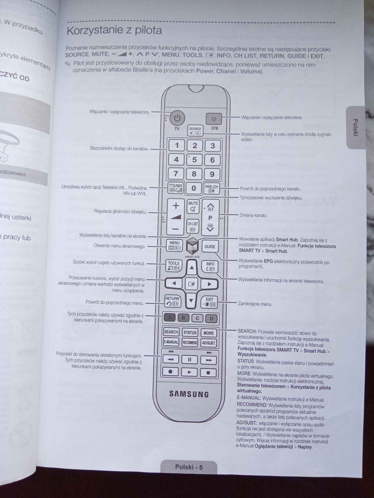 Telewizor LED Samsung 32" Stronie Śląskie - zdjęcie 3