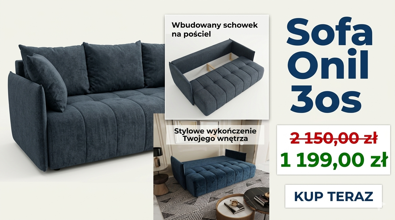 Mega niska cena sofa Onil Zabrze - zdjęcie 1