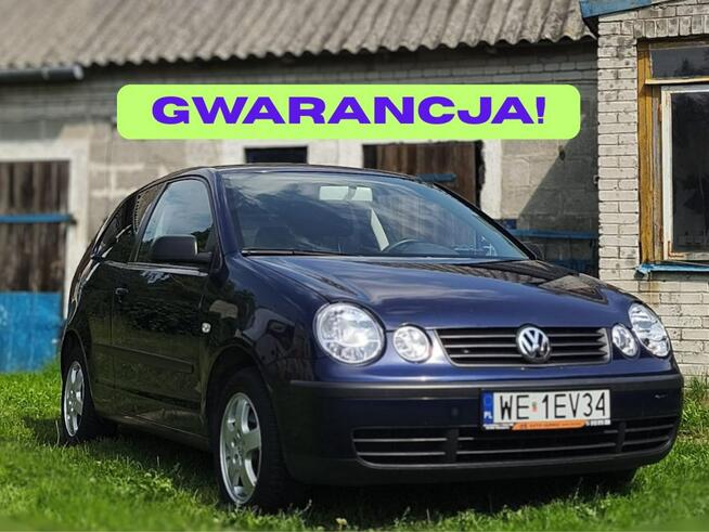 Volkswagen Polo 2003r. 1,2 Benzyna Kimatyzacja Tanio - GWARANCJA! Warszawa - zdjęcie 1