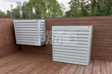 Osłona klimatyzatora - pompy ciepła 70x40x130 cm biały GP294 Białogrądy - zdjęcie 11