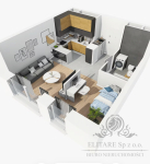 Mieszkanie nowe 32,44m2 ,2 pok. w Centrum Wrocławia/Stare Miasto Wrocław - zdjęcie 8