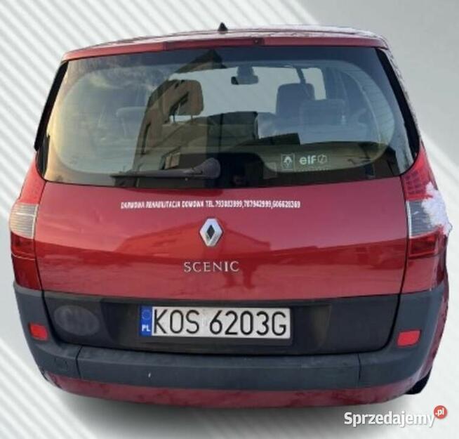 Renault Scenic II 2.0 Scen 2005 2,0 automat 86tys przebiegu! Oświęcim - zdjęcie 1