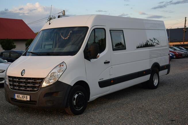 Renault Master 2.3D Bus Kampervan Maxi Klima Blizniak Sprowadzony Tarnogród - zdjęcie 3