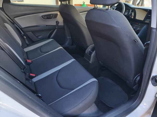 SEAT LEON III 1.6 Tdi 105km Klima Alu 5 Drzwi z Niemiec Kłobuck - zdjęcie 11