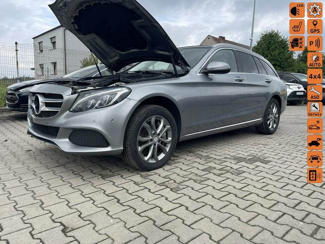 Mercedes C 400 4Matic Automat Podgrz. Skóra Panorama Pamięć 333KM Gliwice - zdjęcie 1