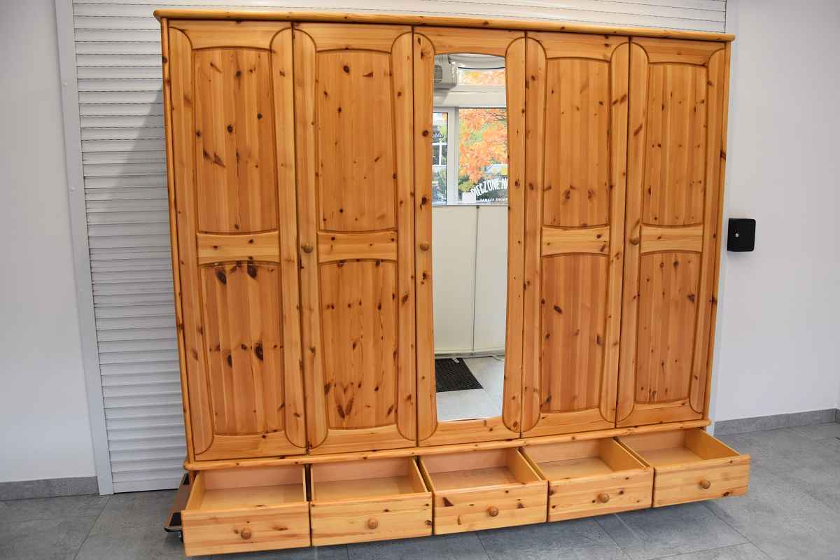 szafa z drewna sosnowego - jak nowa Olsztyn - zdjęcie 3