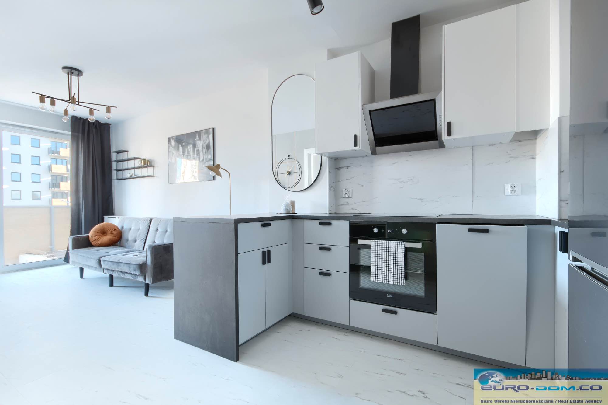 Mieszkanie 2 pokojowe, 33 m2, umeblowane | Nowe Budownictwo Nowe Miasto - zdjęcie 6