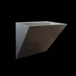 Umywalka jednoosobowa z odpływem liniowym tylnym (solid surface) Bydgoszcz - zdjęcie 4