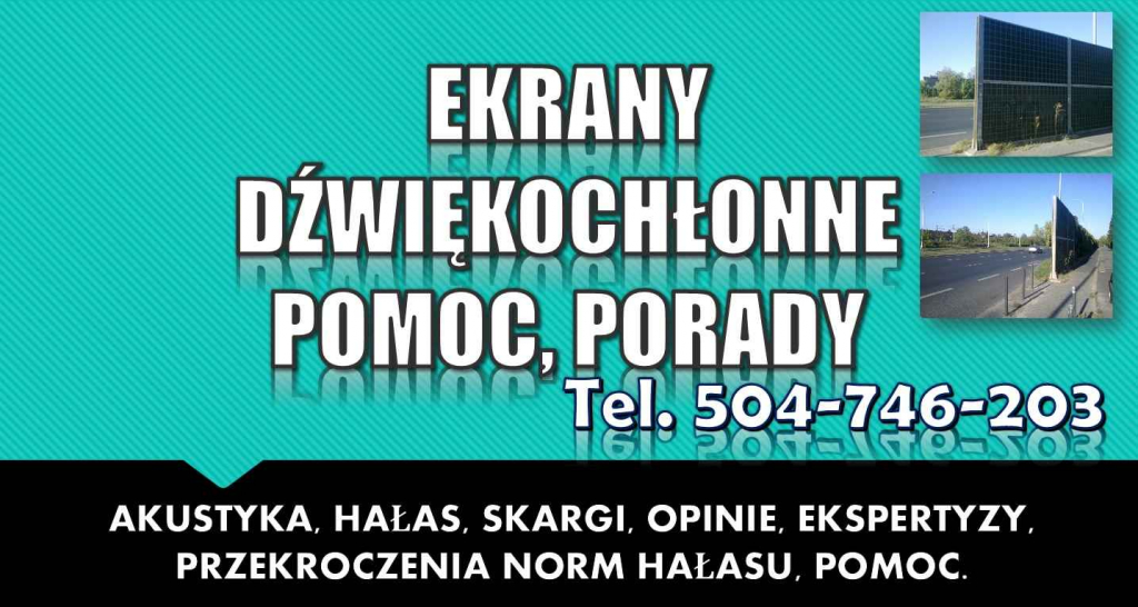 Ekrany dźwiękochłonne, pomoc, t 504-746-203. Opinia, ekspertyza, cena Psie Pole - zdjęcie 4