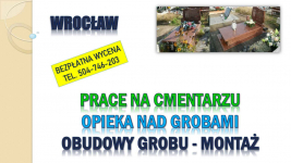 Opieka nad grobem, cennik t504746203, Wrocław, firma sprzątająca groby Psie Pole - zdjęcie 3