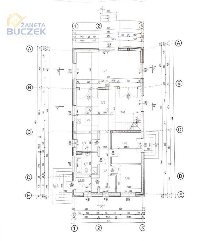 Sprzedam dom w stanie surowym w Młodzieszynie Młodzieszyn - zdjęcie 9