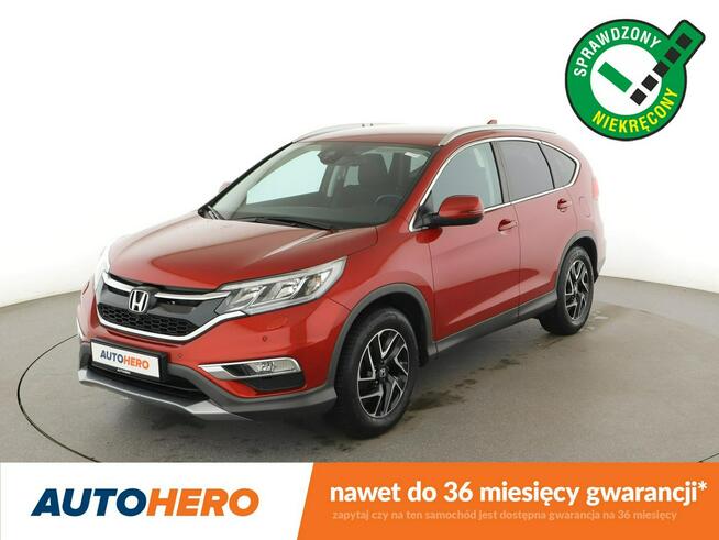 Honda CR-V Elegance niski przebieg grzane fotele kamera tempomat Warszawa - zdjęcie 1
