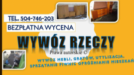 Utylizacja starych, mebli, cennik, tel. 504-746-203,wywóz gratów. Psie Pole - zdjęcie 3