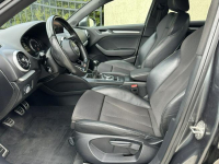 Audi A3 S-Line, czarna podsufitka, 150KM, kamera, nawigacja, ksenony Wejherowo - zdjęcie 9