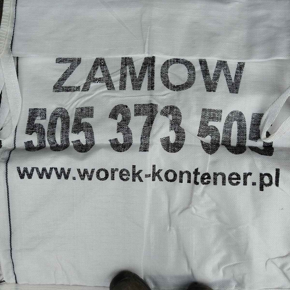 Worek na gruz 1m3 big bag  Zabrze Bytom Katowice Tychy dostawa gratis Bytom - zdjęcie 1