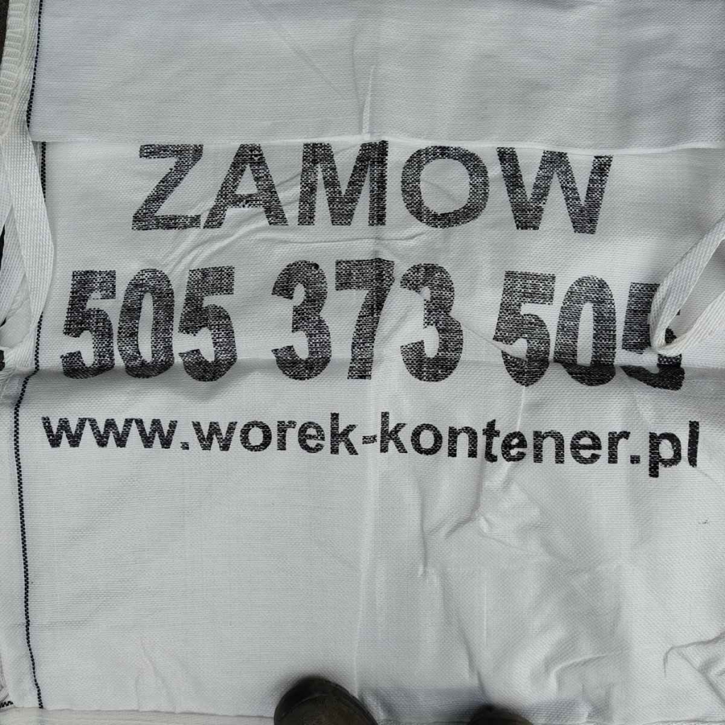 Worek na gruz 1m3 big bag  Zabrze Bytom Katowice Tychy dostawa gratis Bytom - zdjęcie 1