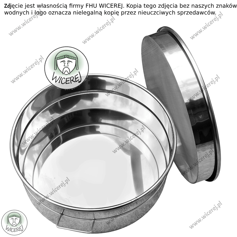 Nierdzewny Odstojnik Pojemnik do miodu poj. 30L z Sitem Jaśliska - zdjęcie 11