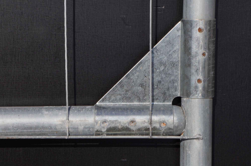 Ogrodzenia budowlane ażurowe zaokrąglone panel ocynk Bałuty - zdjęcie 7