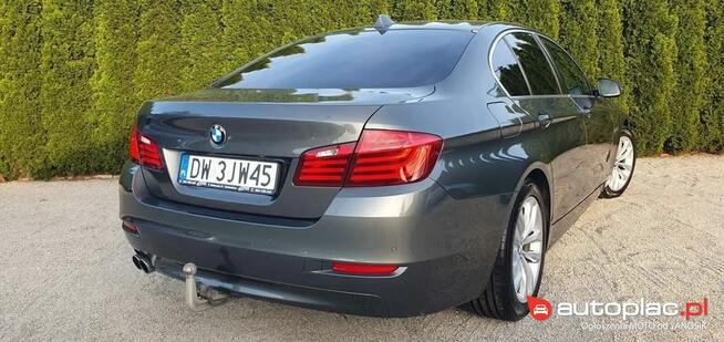 Piękne BMW serii 5 z niezawodnym silnikiem 2.0D, skóry FV23% Wałbrzych - zdjęcie 3