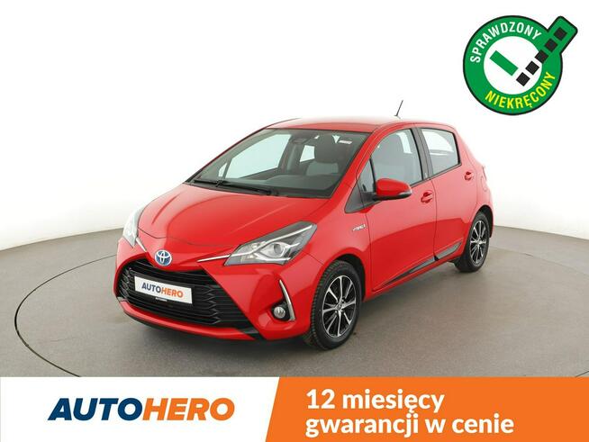 Toyota Yaris hybryda automat kamera klima-auto. Bluetooth tempomat Warszawa - zdjęcie 1