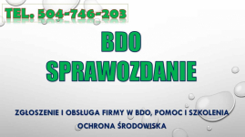 Sprawozdanie do BDO, t504746203. Pomoc, obsługa firm. Raport za odpady Psie Pole - zdjęcie 3