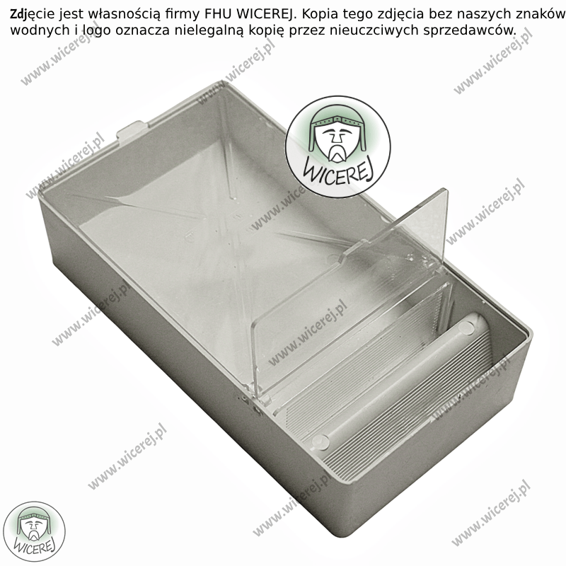 Podkarmiaczka skrzynkowa plastikowa 600ml tj.1kg na syrop dla pszczół Jaśliska - zdjęcie 3