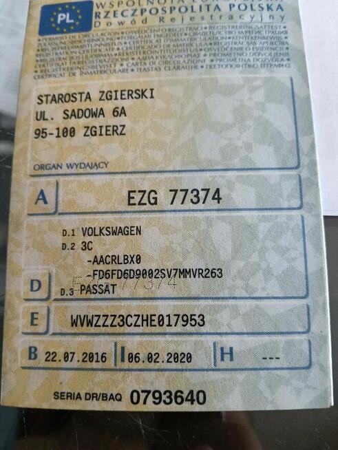 Passat B8 2.0 TDI zadbany Ozorków - zdjęcie 2