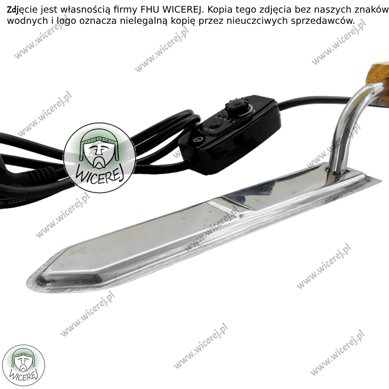 Nóż do odsklepiania elektryczny 230V Regulacja temperatury 25cm Jaśliska - zdjęcie 4