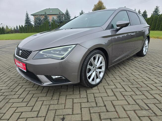 Seat Leon 1,6TDI Full Led.Navigacja.Alcantara.Tempomat.SERWIS! Kutno - zdjęcie 7