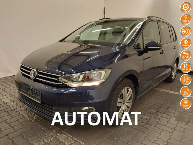 VW TOURAN 2.0 TDI 150km NAVI pdc AUTOMAT hak BEZWYPADEK serwis 2019 Tychy - zdjęcie 1