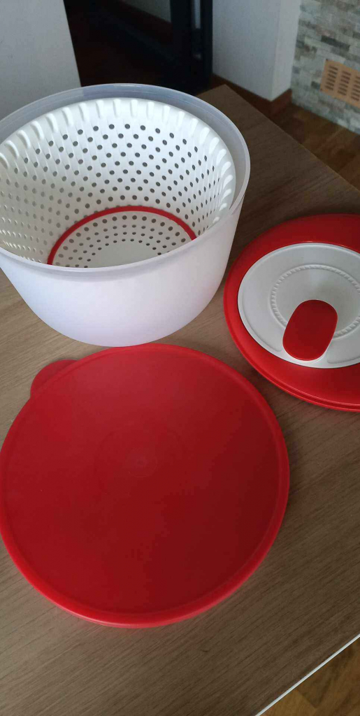 Tupperware miska / suszarka do sałaty Karuzeka NOWE Śródmieście - zdjęcie 4