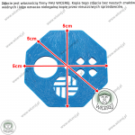 Zasuwka do Ula romb, Zamknięcie wylotka okrągłego, średnica 5cm Jaśliska - zdjęcie 2