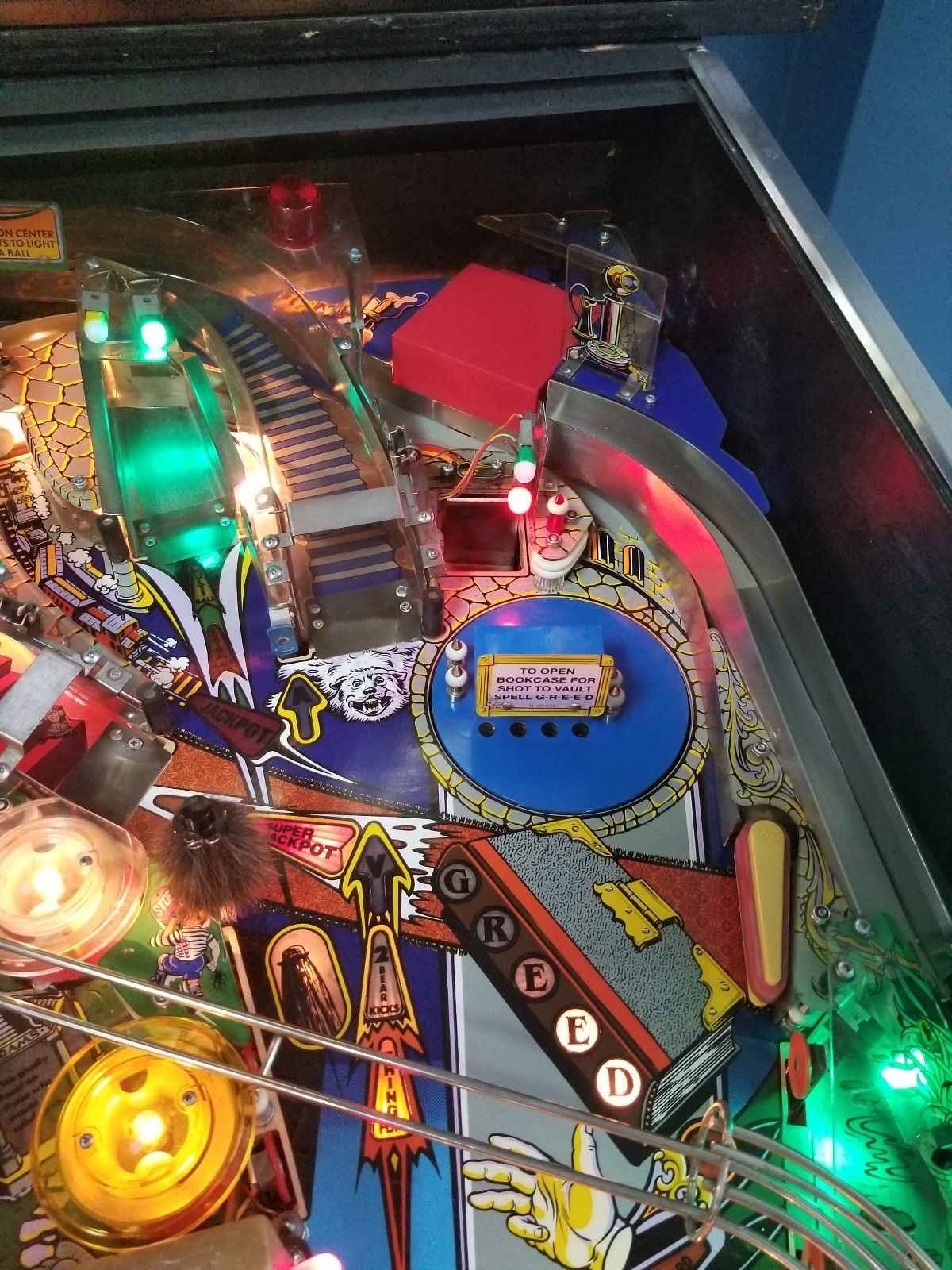 Bally Flipper Pinball Automat Addams Family Gry 1992 Rodzina Addams Wawer - zdjęcie 10