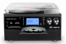 WIEŻA STEREO GRAMOFON DIGITNOW M503 CD VINYL TAPE FM AUX Bydgoszcz - zdjęcie 4