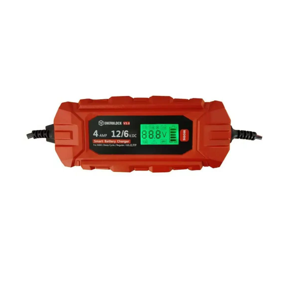 Ładowarka automat mikroprocesorowa Enerblock 6/12V &amp; 4/10A Radom - zdjęcie 2