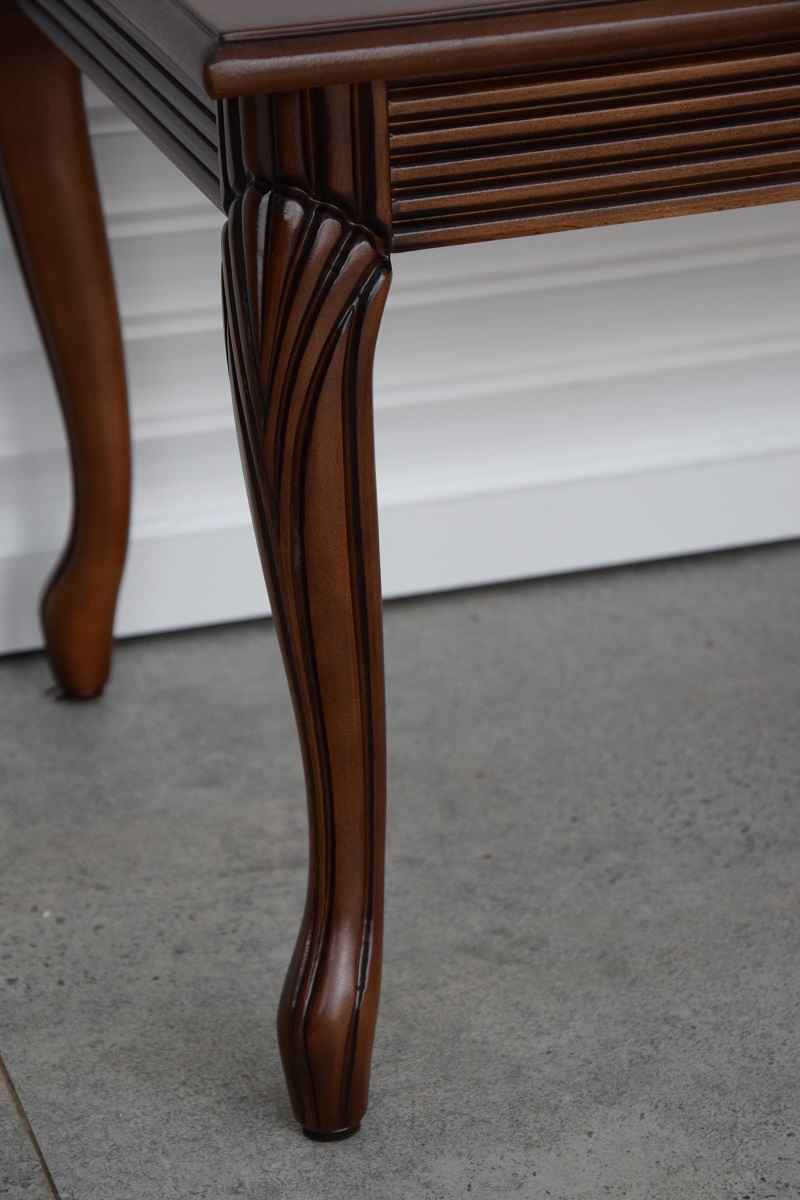 ława - stolik z drewna orzechowego - jak nowy Olsztyn - zdjęcie 5