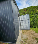 Garaż blaszany 2,5x5m - brama dwuskrzydłowa - wolnostojący dach  GB130 Grudziądz - zdjęcie 3