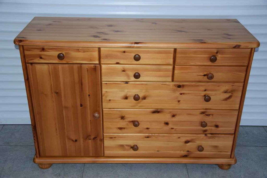 komoda z drewna sosnowego - jak nowa Olsztyn - zdjęcie 1