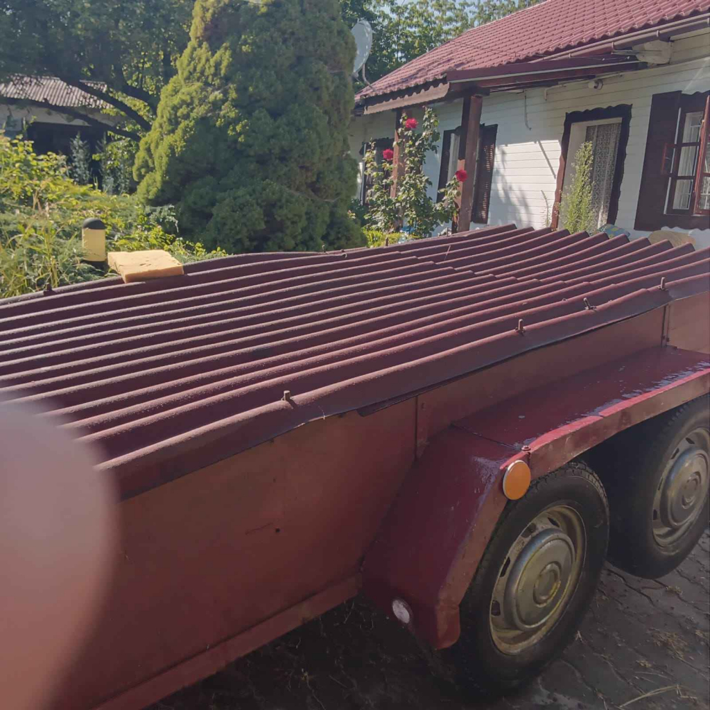 SPRZEDAM PRZYCZEPĘ DWUOSIOWĄ  Ubezpieczenie do końca roku Łazy - zdjęcie 2