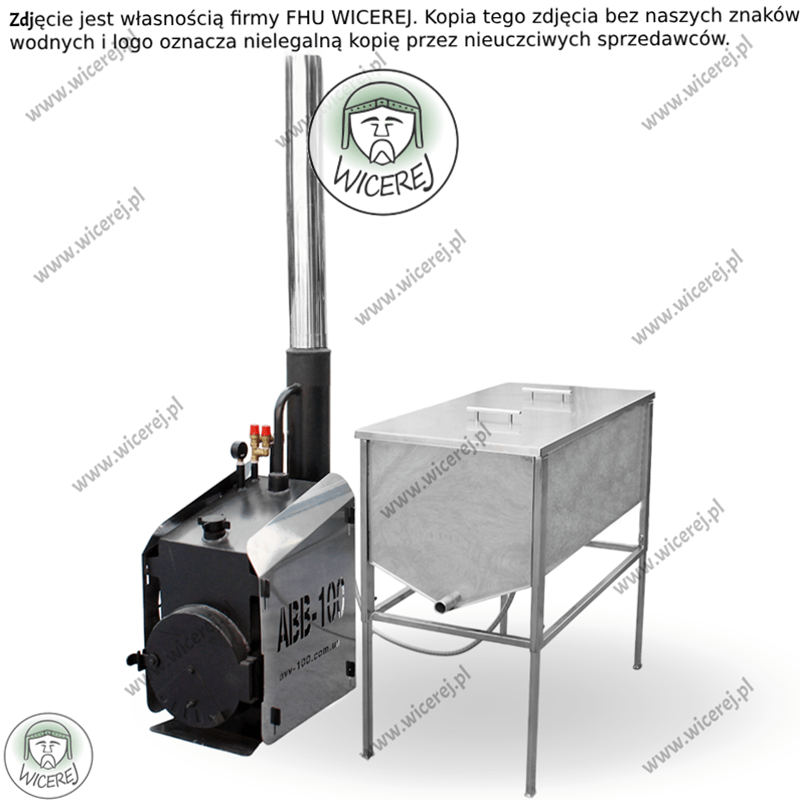 Wzmocniona 0,8mm Topiarka Parowa do Wosku (25/30 ramek) z Generatorem Jaśliska - zdjęcie 7