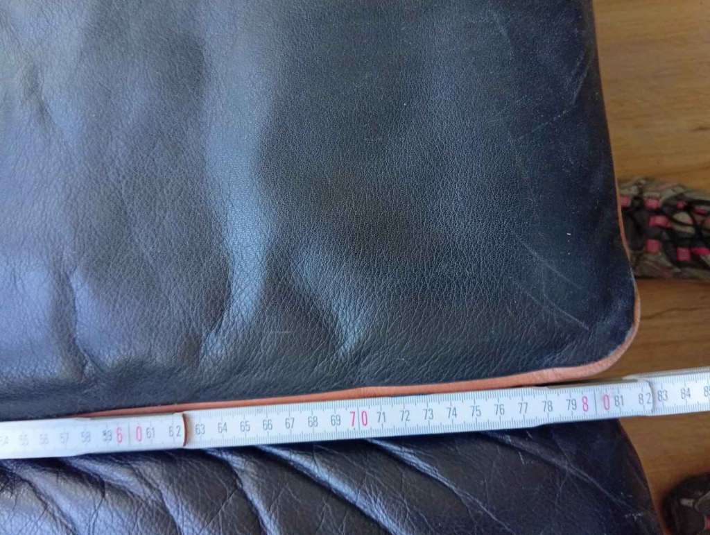 Ekskluzywna Skórzana kanapa klubowa. Idealna do Pub'u, kawiarni, loftu Brodnica - zdjęcie 7