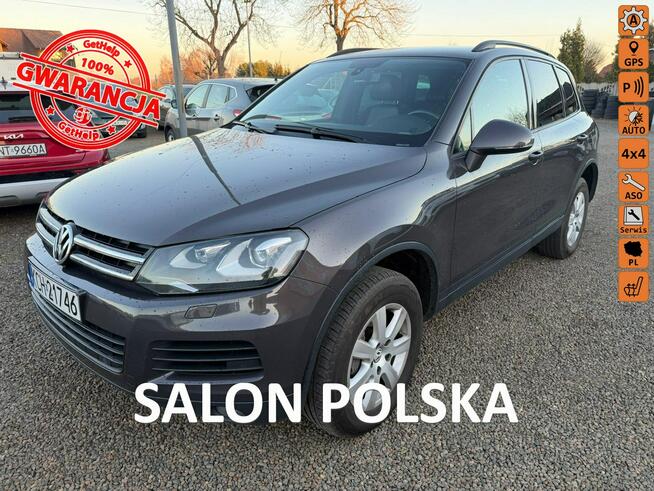 Volkswagen Touareg navi, automat, 4x4, Polskin Salon! Zbąszyń - zdjęcie 1