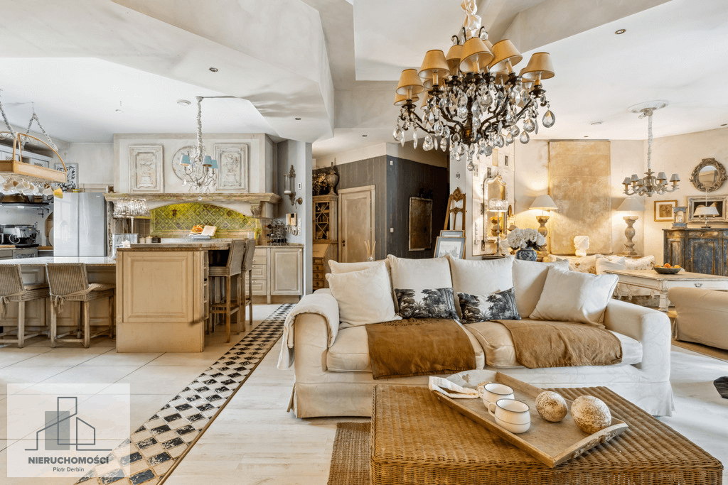 PARTEROWA REZYDENCJA Z BASENEM, duża działka, styl włosko-prowansalski Bielawa - zdjęcie 5