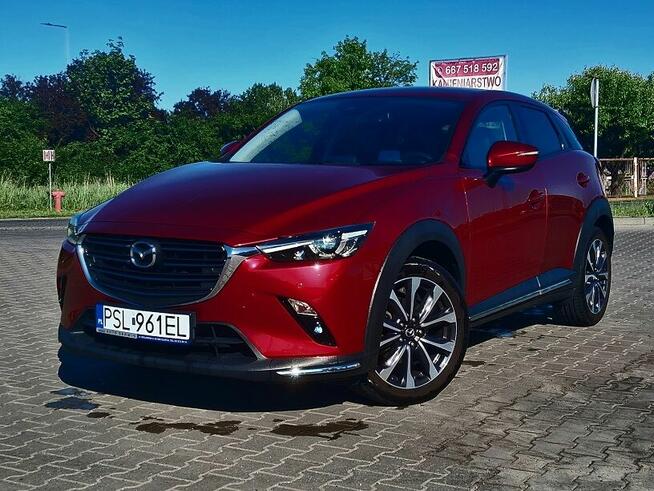 Mazda CX3 2.0 121KM Tylko 31000 KM Przebiegu FULL LED Skóra Słupca - zdjęcie 3