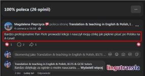 Przygotowanie do testów i egzaminów po angielsku i polsku Matura, GCSE Śródmieście - zdjęcie 5